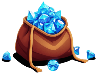 Sack of gems